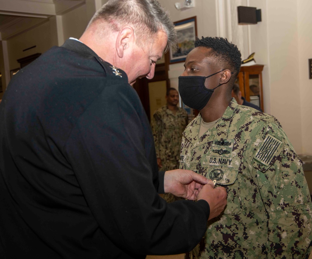 RADM Rock Visits NSGL