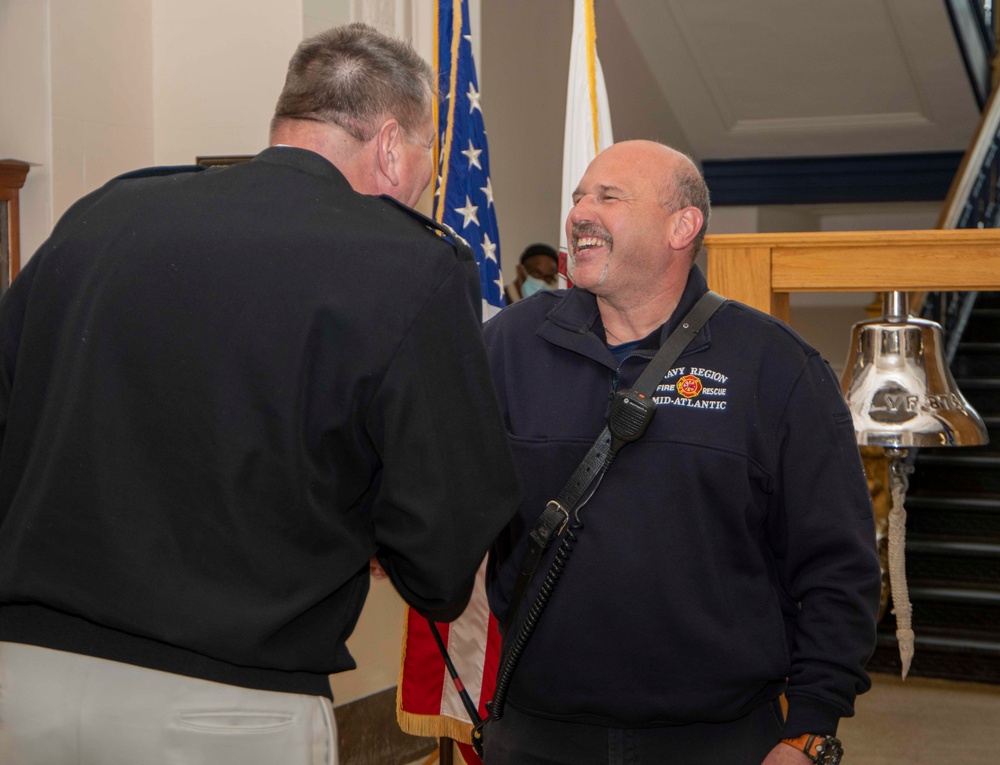 RADM Rock Visits NSGL