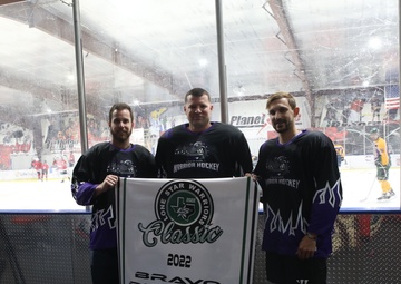 Slap Shot of the Louisiana Warriors Hockey Team, Division Champions