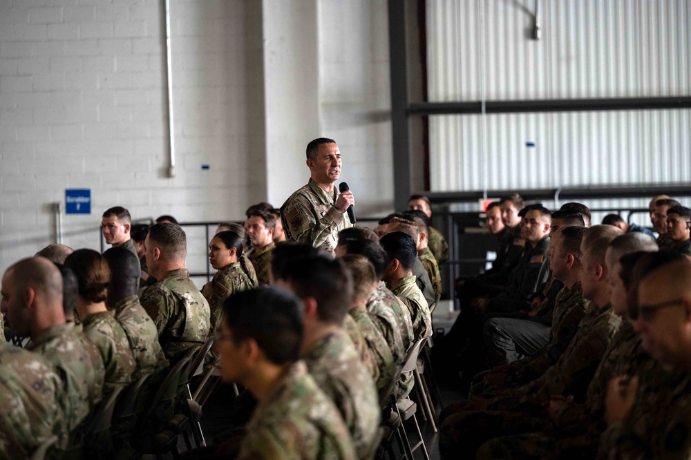 Air Mobility Command leadership experience Dover AFB mission