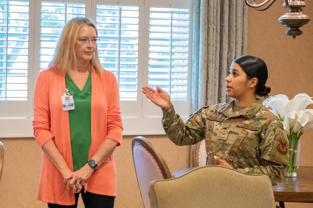 AMC leadership, spouses experience Dover AFB mission