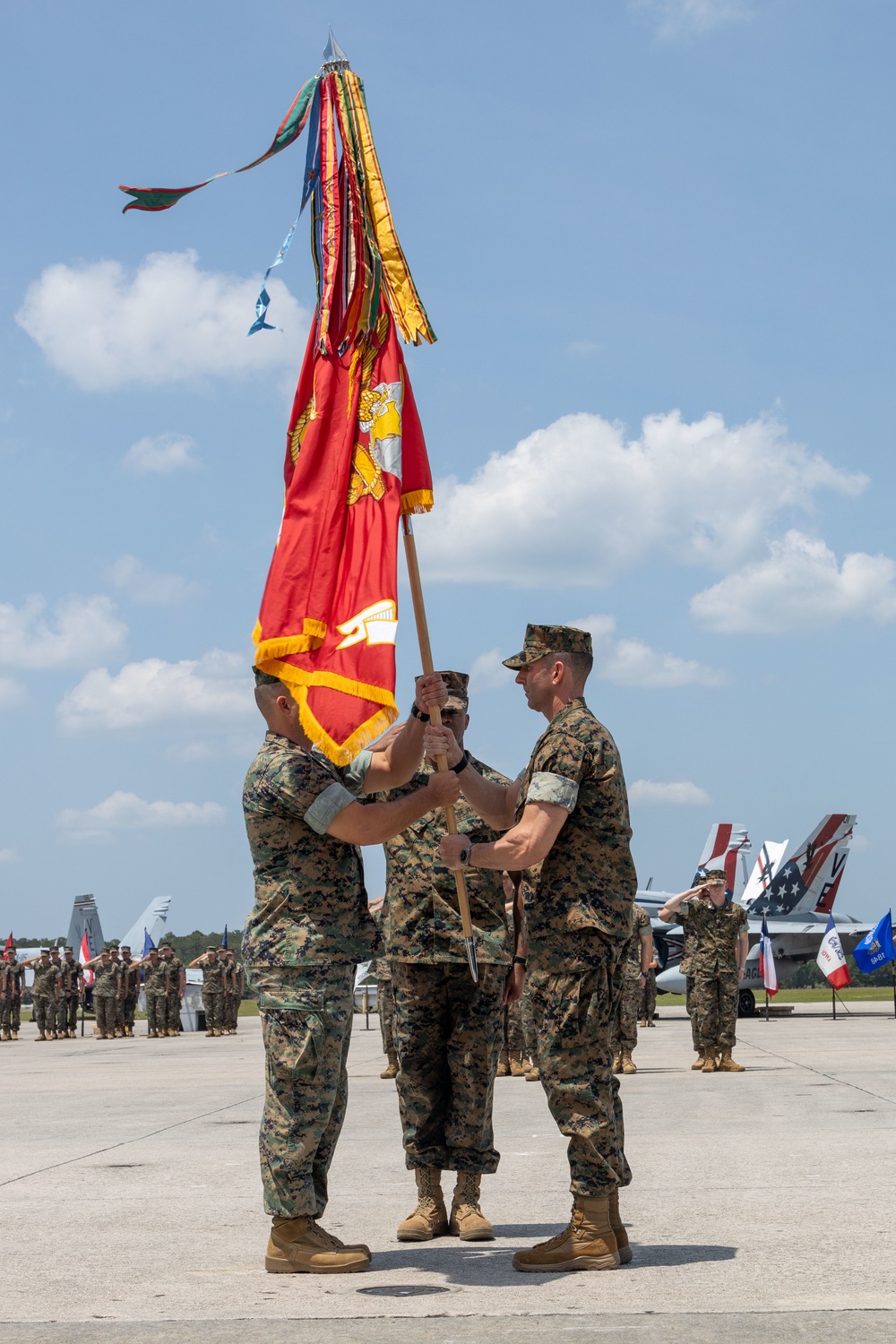 DVIDS - Images - VMFA-115 Change of Command [Image 8 of 14]