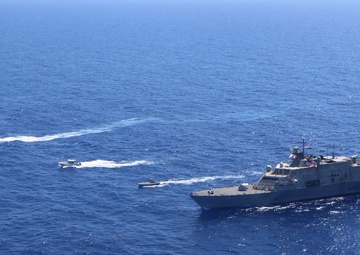 USS Wichita and the Dominican Republic Conduct Bilateral Maritime Interdiction Exercise