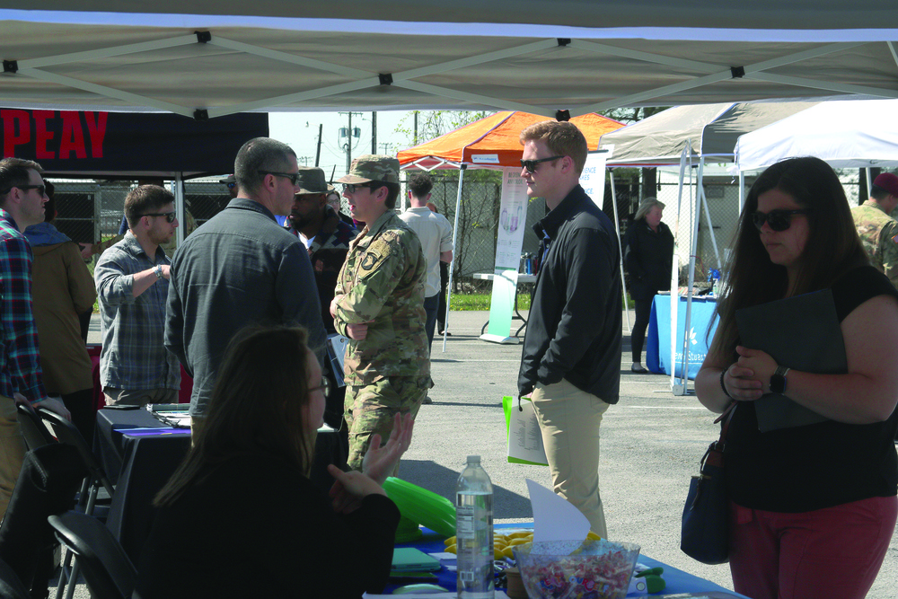 Fort Campbell Open Air Job Fair brings 60 employers on post for hiring event