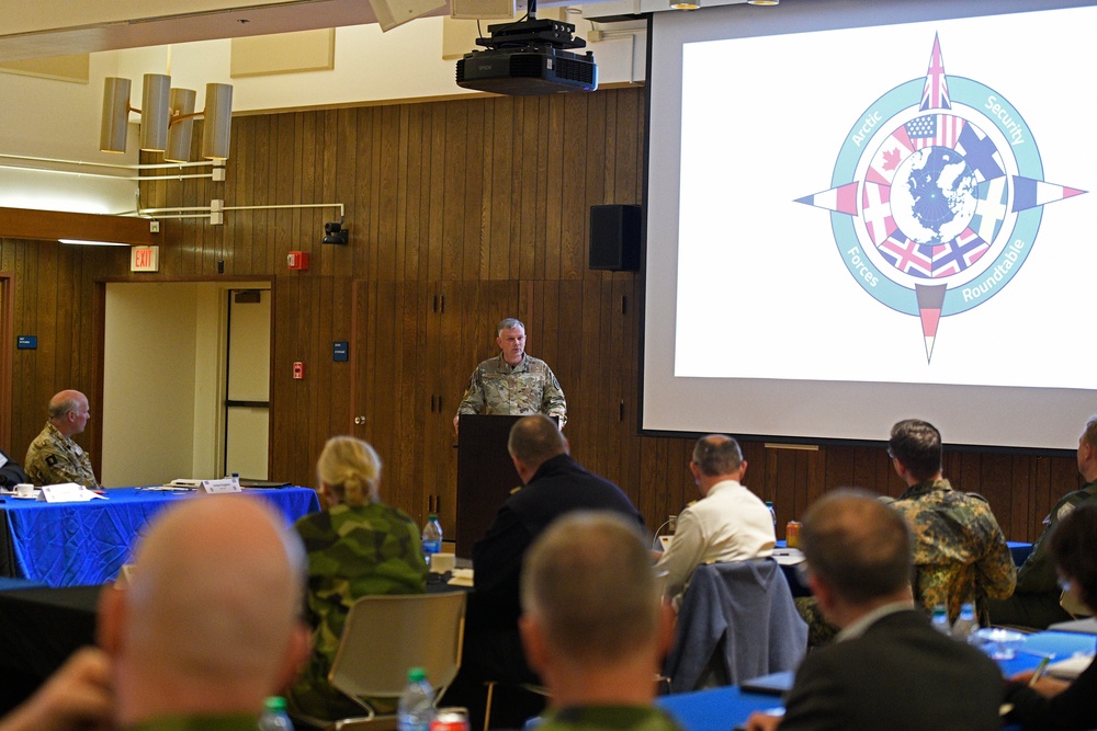 NORAD and USNORTHCOM Commander Speaks at Arctic Security Forces Roundtable