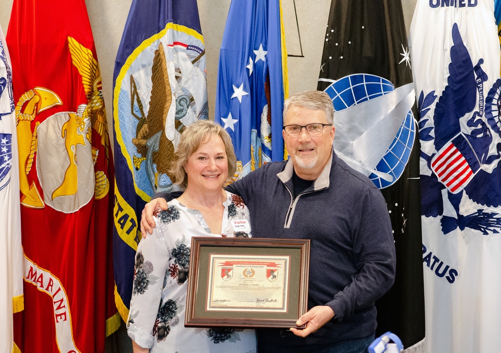 USMEPCOM IG Surprised With Hamby Award