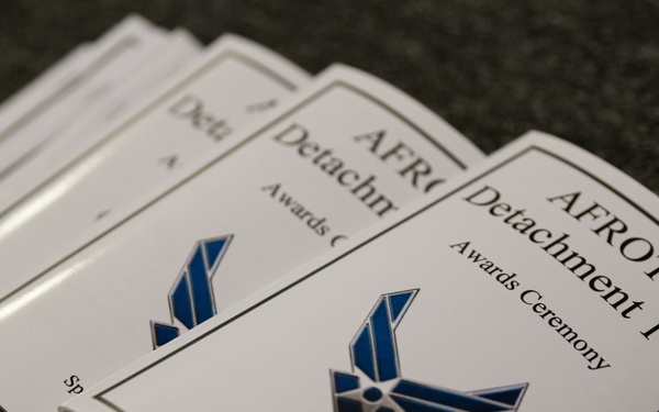 VSU DET 172 awards ceremony