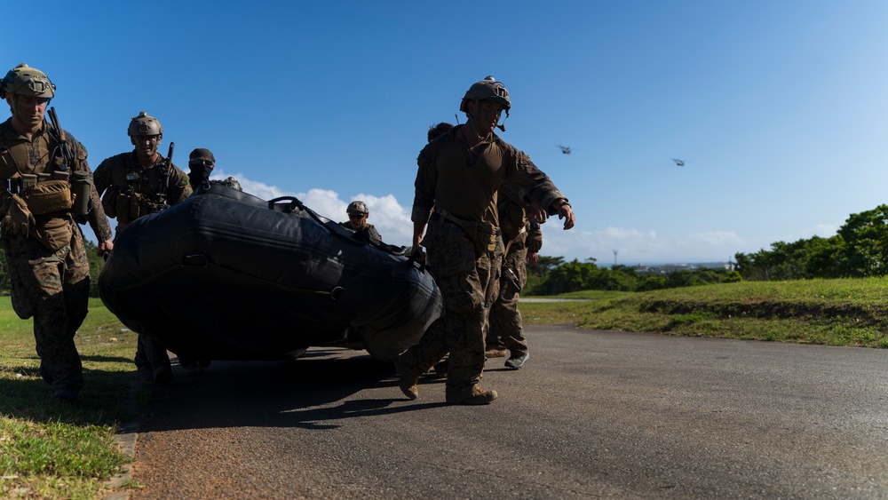 3d Reconnaissance Battalion conducts Amphibious Operations