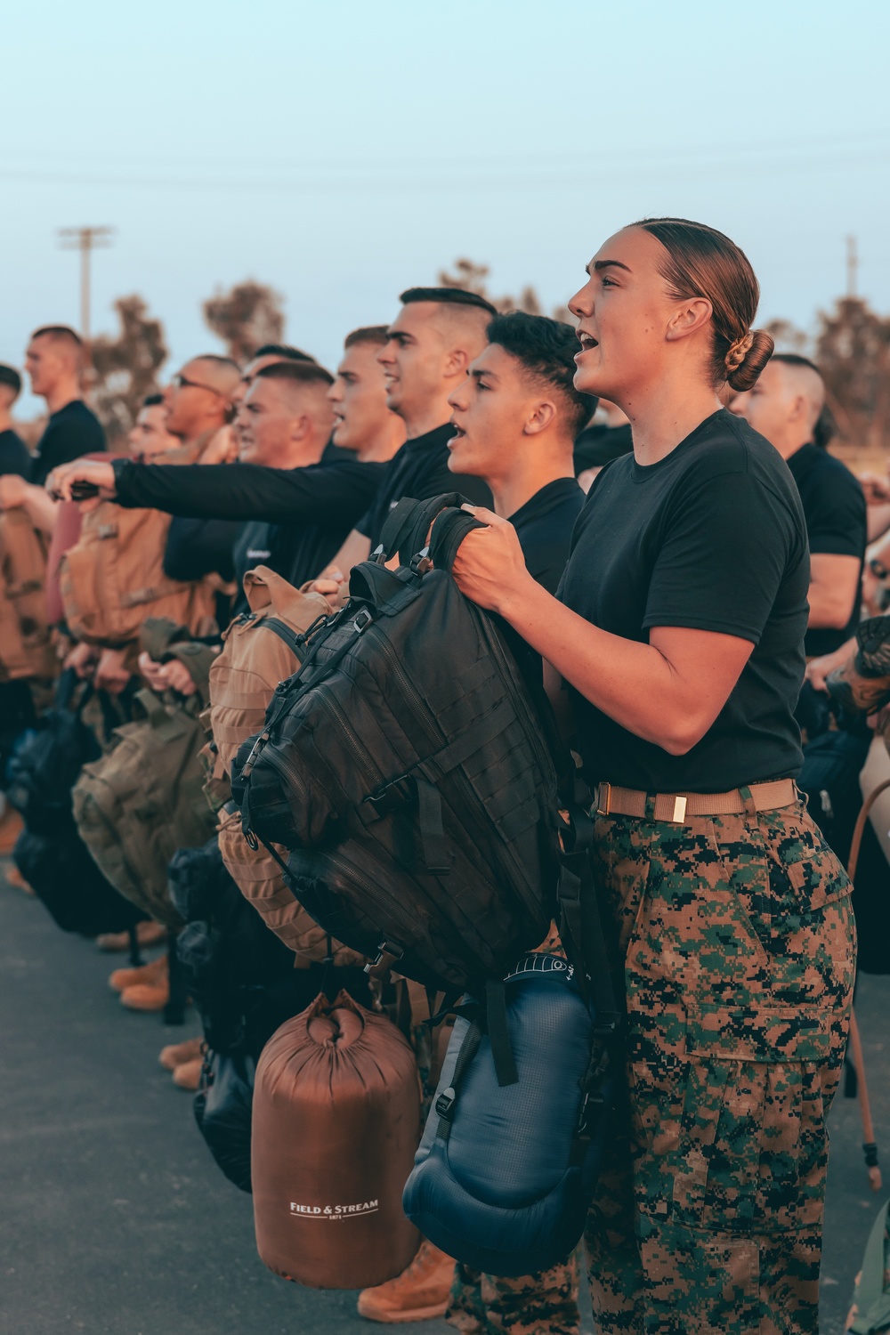 Southern California Officer Candidates Prepare for OCS
