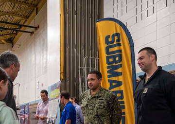 Tech Nigh at Crockett Middle School during Trenton Navy Week