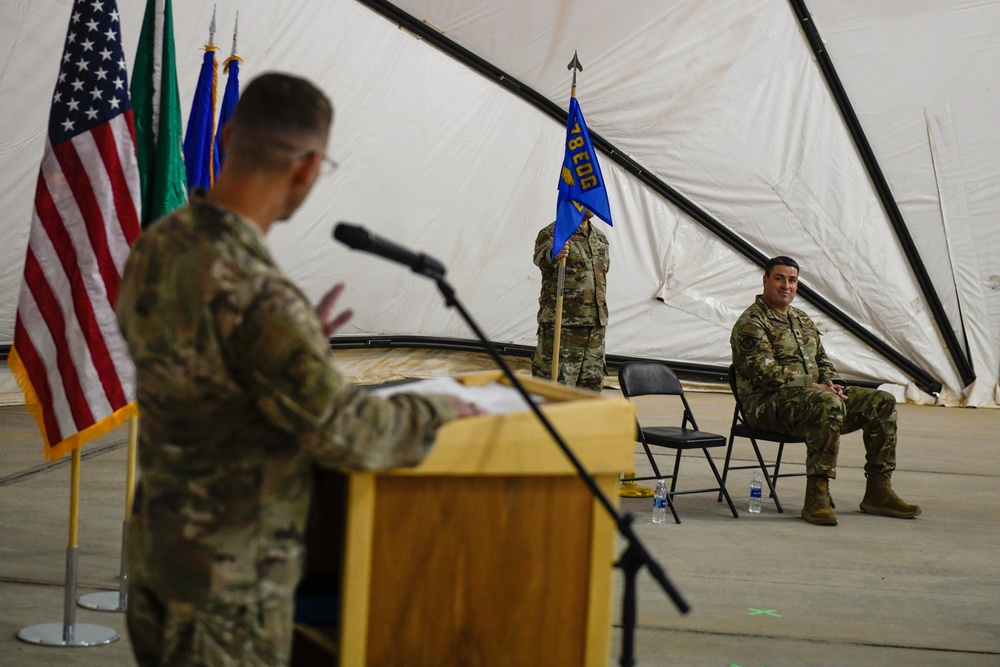 378th EOSS receives new commander