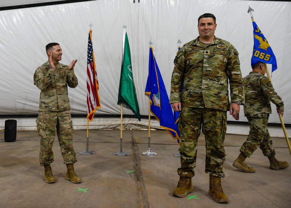 378th EOSS receives new commander