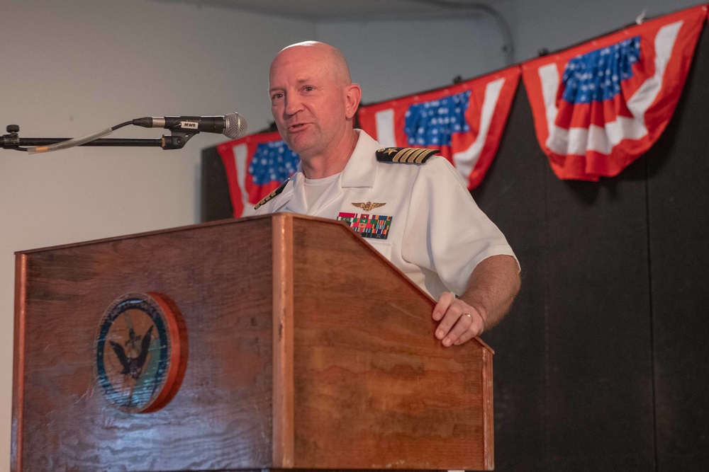 Camp Lemonnier Holds Change of Command