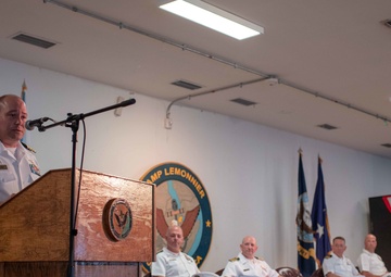 Camp Lemonnier Holds Change of Command