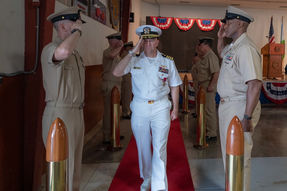 Camp Lemonnier holds Change of Command