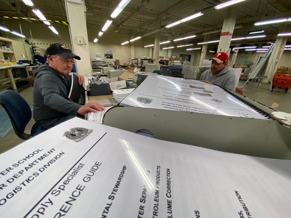Spiraling Takes Time, DLA Document Services Philadelphia