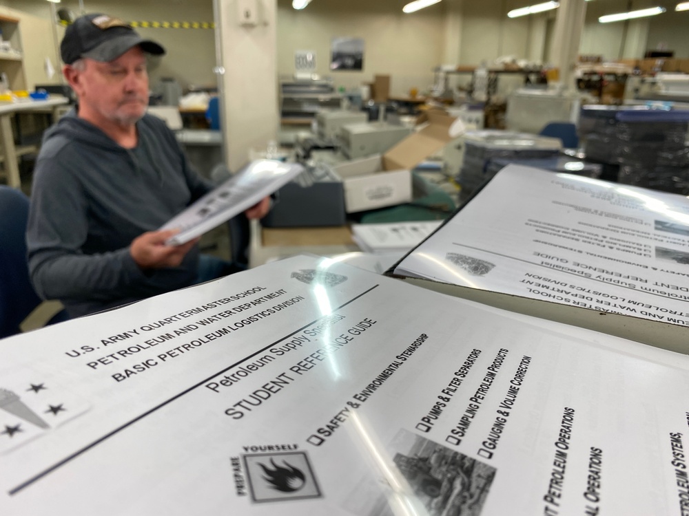 Stacking Notebooks, DLA Document Services Philadelphia
