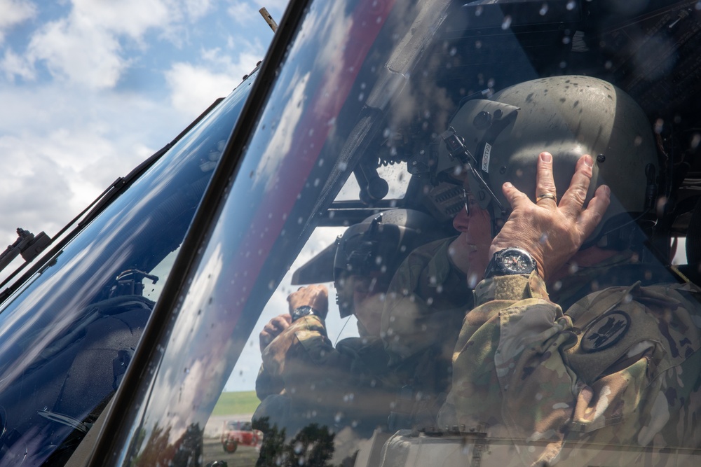 The final flight for two Alabama Army National Guard Aviators
