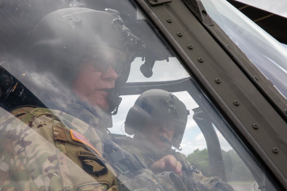 The final flight for two Alabama Army National Guard Aviators