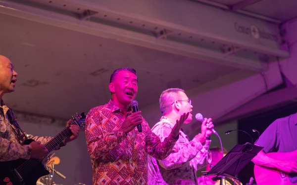 Coalition Band Night on Camp Lemonnier, Japan Ground Self-Defense Force Central Band Concludes Tour of Djibouti