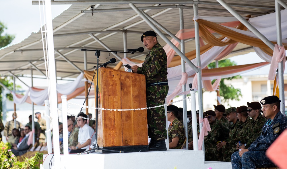 Opening Ceremony for Operation Tradewinds 2022