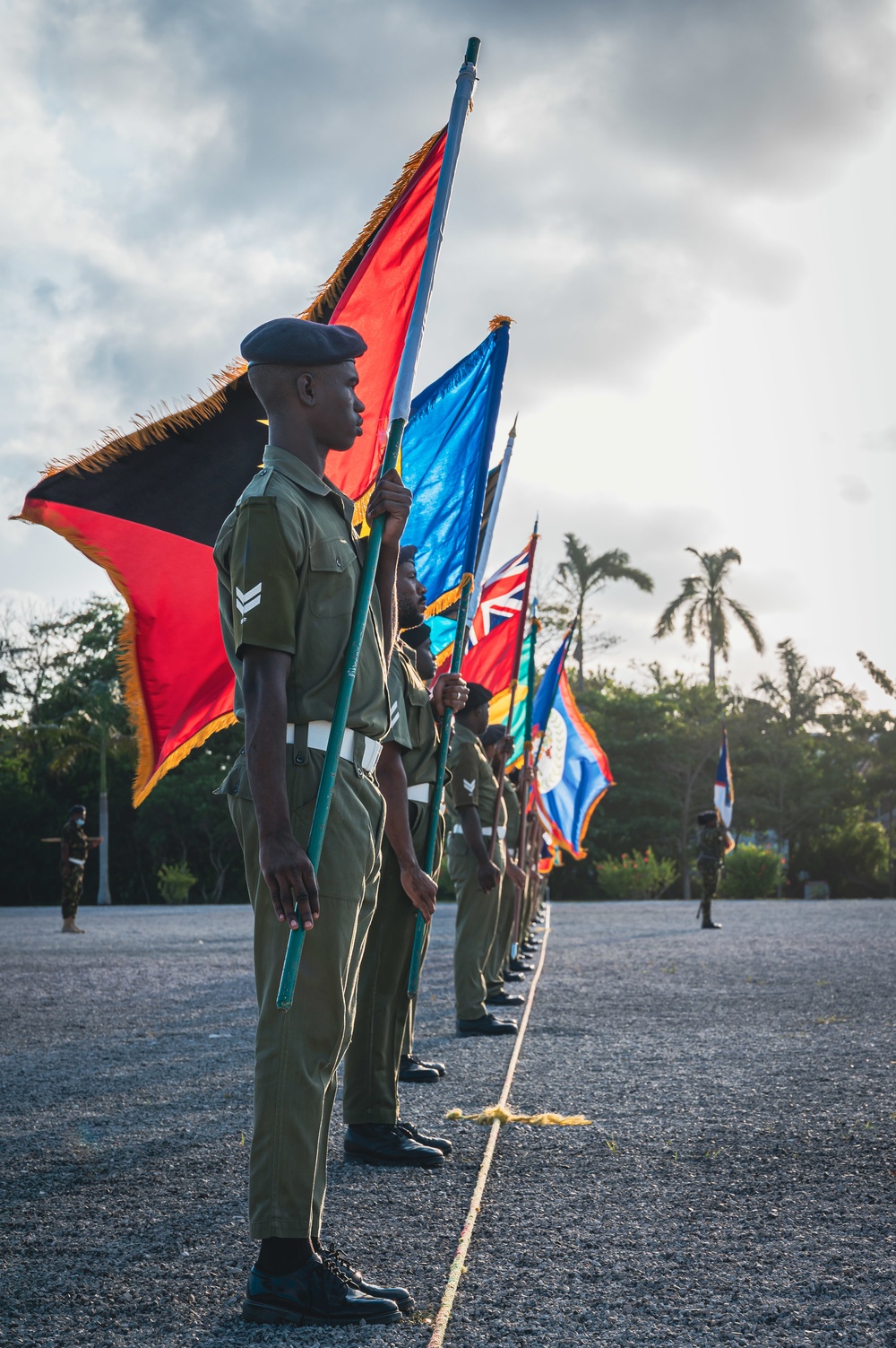 Exercise TRADEWINDS22 - Opening Ceremony Rehearsal