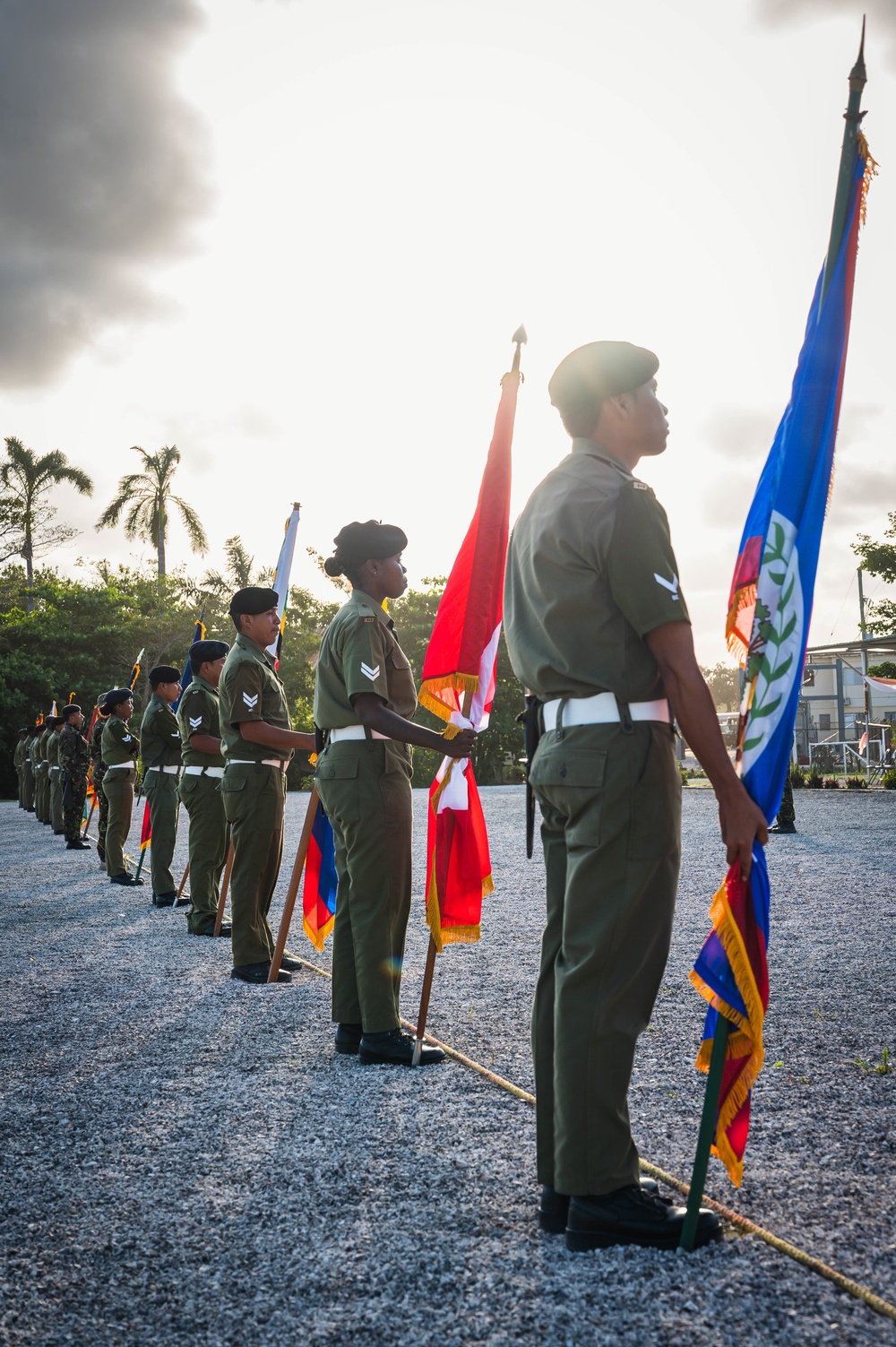 Exercise TRADEWINDS22 - Opening Ceremony Rehearsal