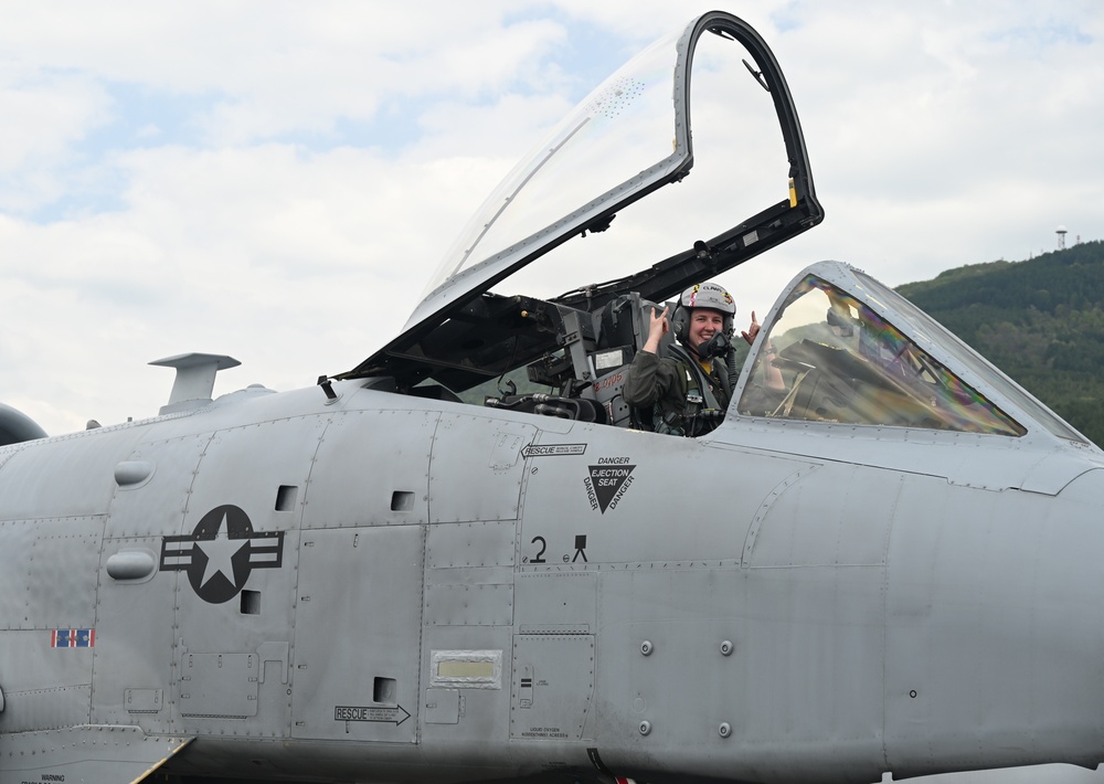 Maryland Air National Guard A-10s arrive in North Macedonia for Swift Response