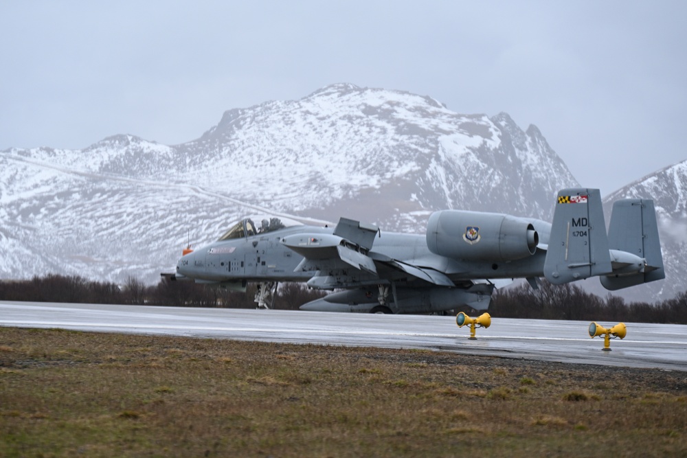 Maryland Air National Guard A-10s arrive in Norway