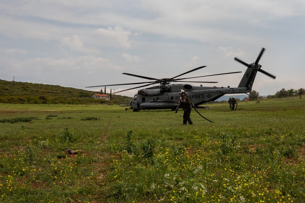 Air-delivered Ground Refueling