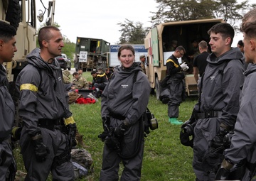 Chemical Decon Ops at Guardian Response 22