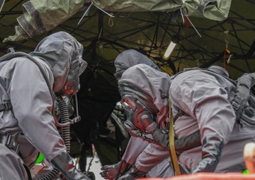 Chemical Decontamination Ops at Guardian Response 22