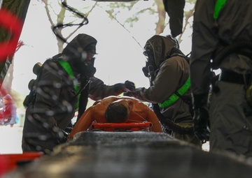 Chemical Decontamination Ops at Guardian Response 22