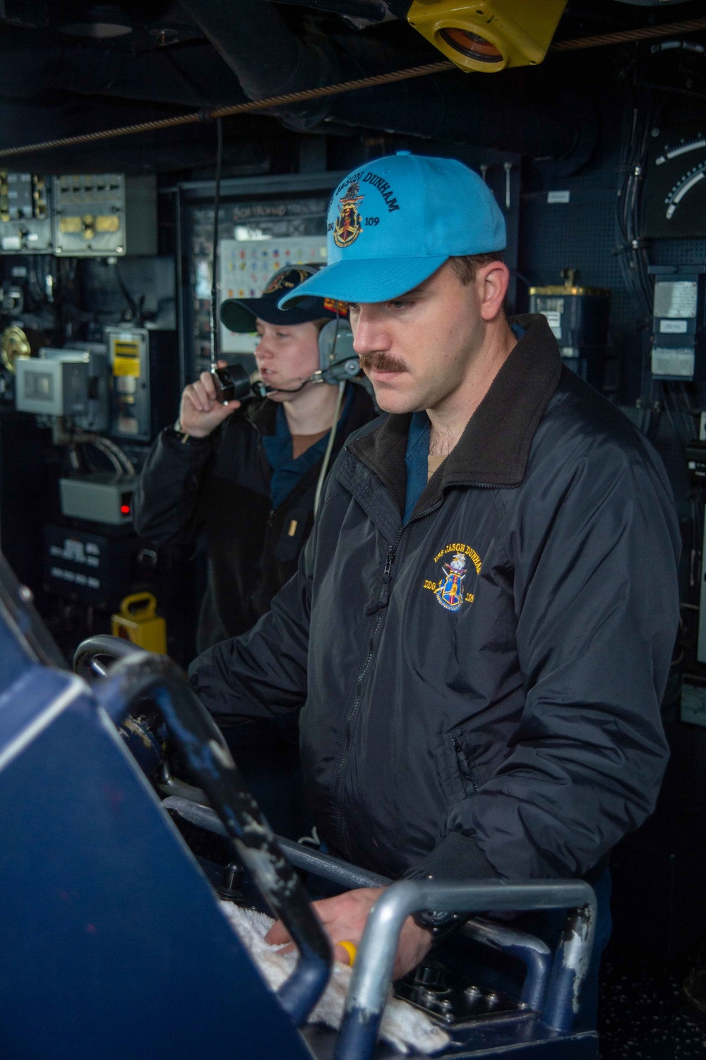 USS Jason Dunham (DDG 109) Conducts Replenishment-at-Sea with USNS Supply (T-AOE-6)