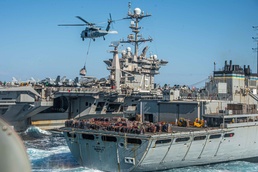 USS Jason Dunham (DDG 109) Conducts Replenishment-at-Sea with USNS Supply (T-AOE-6)