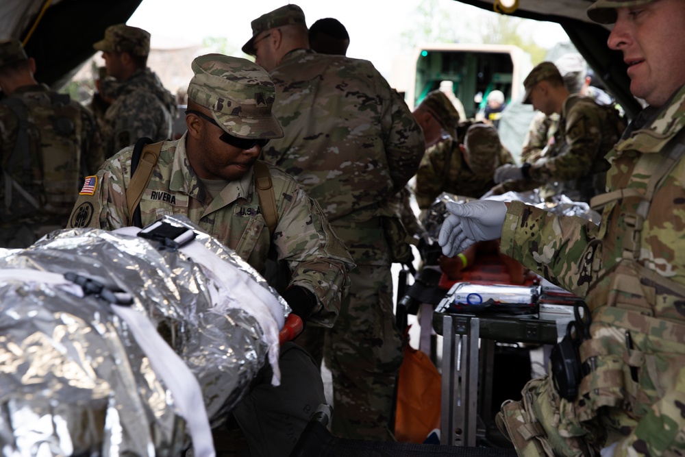 U.S. Army Soldiers Train at Muscatatuck Urban Training Center for Guardian Response 22