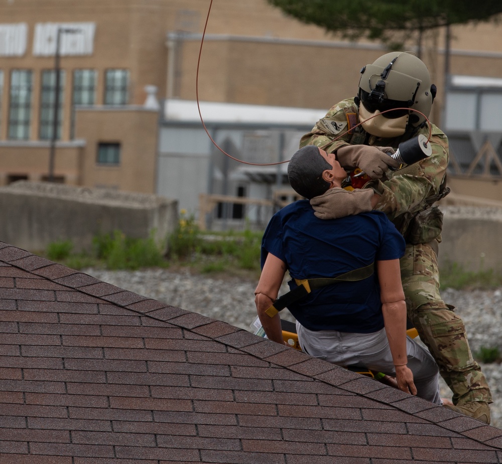 U.S. Army Soldiers Train at Muscatatuck Urban Training Center for Guardian Response 22