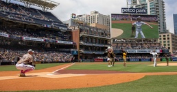 Service Members Celebrate Mothers Day at Petco Park