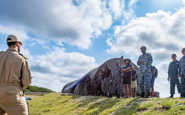 Exercise TRADEWINDS 2022 - Diver's Opening Ceremony