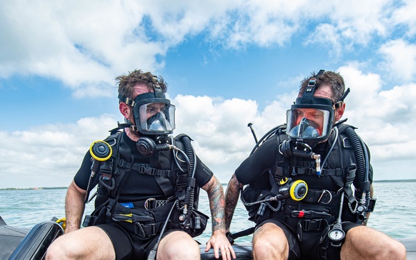 Exercise TRADEWINDS 2022 - Diver's Opening Ceremony