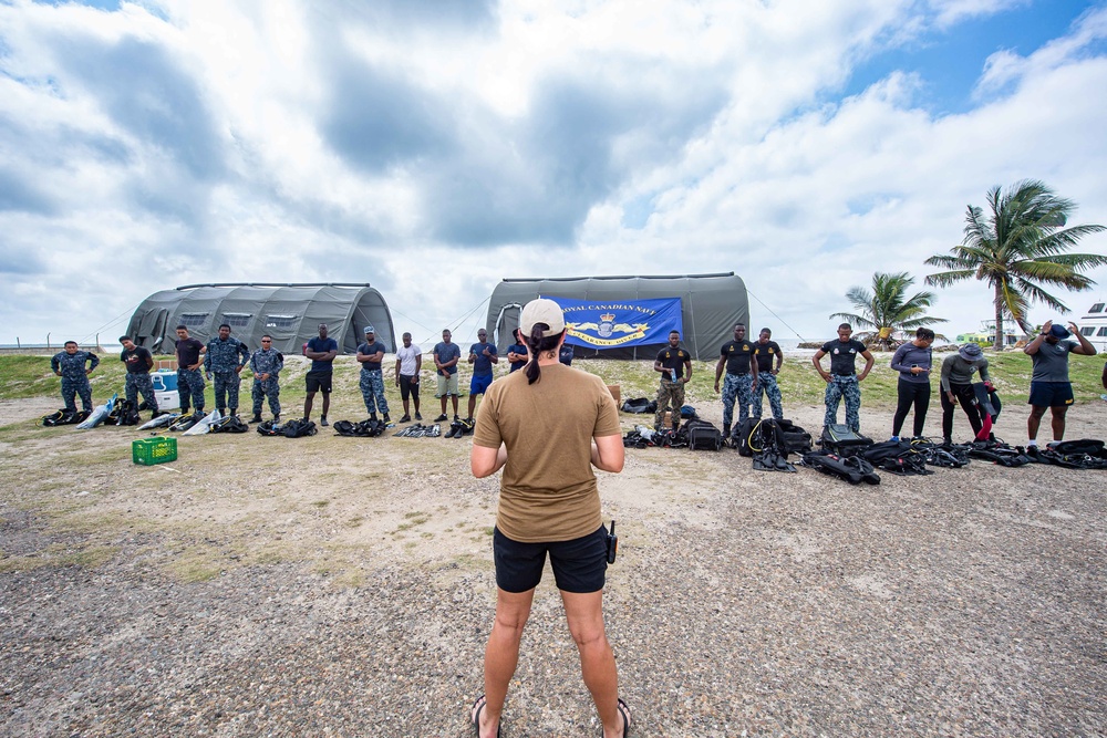 Exercise TRADEWINDS 2022 - Diver's Opening Ceremony