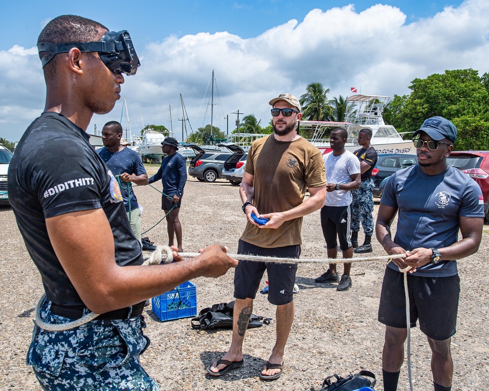 Exercise TRADEWINDS 2022 - Diver's Opening Ceremony