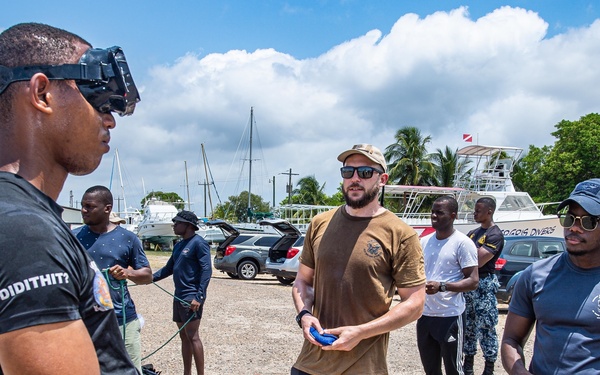 Exercise TRADEWINDS 2022 - Diver's Opening Ceremony
