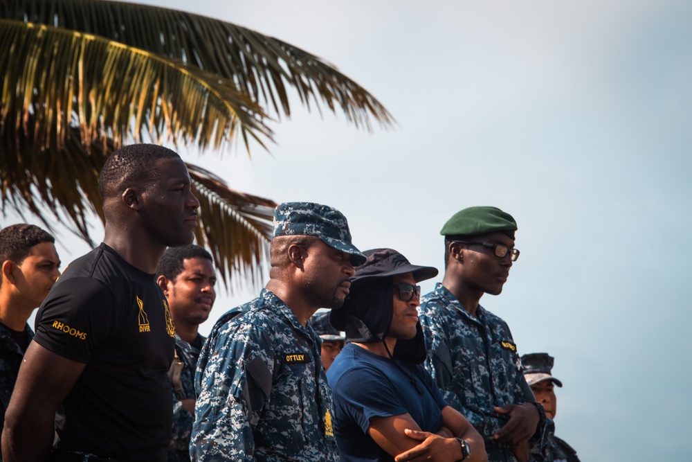 Exercise TRADEWINDS 2022 - Diver's Opening Ceremony