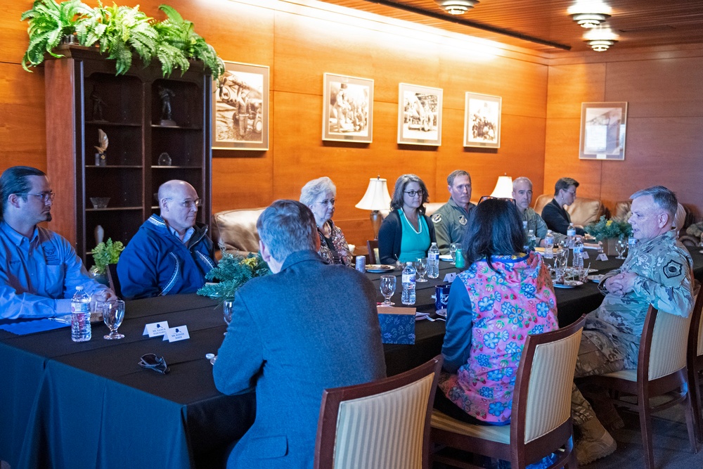 NORAD &amp; USNORTHCOM Commander and CSEL visit with Native Alaskan Representatives