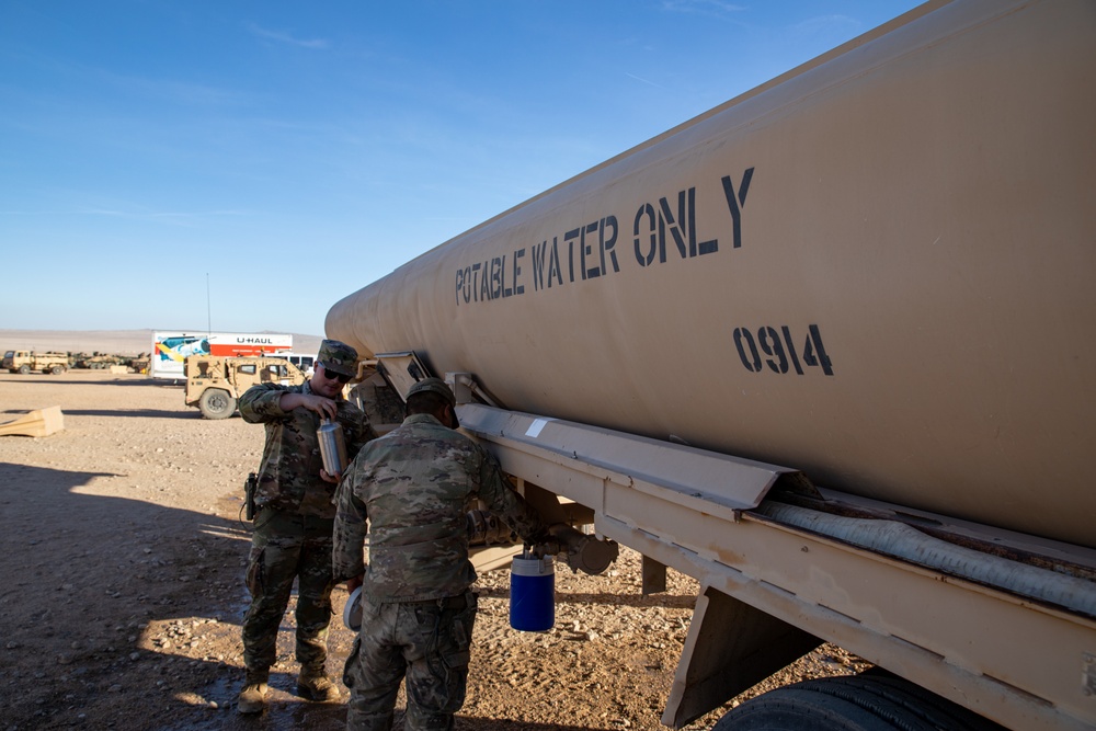 910 Quartermaster Company attends annual training at NTC