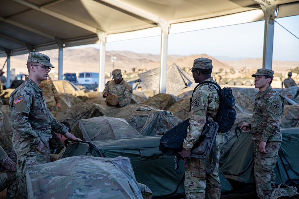 910 Quartermaster Company attends annual training at NTC