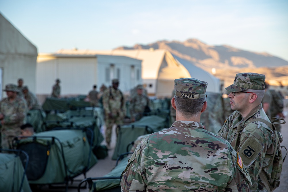 910 Quartermaster Company attends annual training at NTC