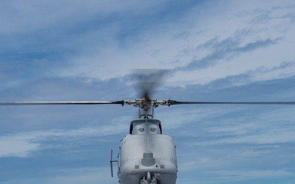 MQ-8C Prepares For Take Off