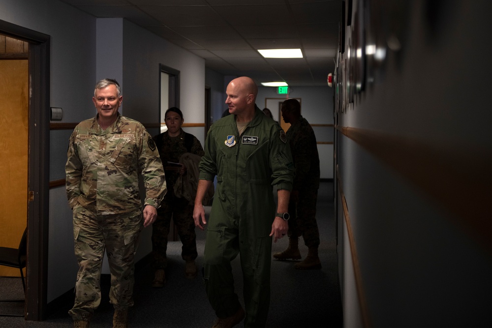 NORAD &amp; USNORTHCOM Commander and CSEL visit Eielson Air Force Base